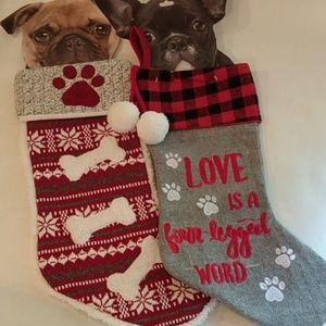 Large Holiday Stocking for Dogs